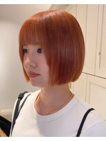 ベレーザ 渋谷(BELEZA)&nbsp;5174ニュアンスカラーカシスレッドオンブレタンバリンボブ