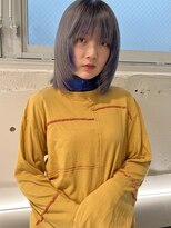 ダブ アオヤマ(DaB AOYAMA)&nbsp;【デザインカラー】グレージュ×ディープパープルローライト