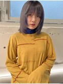 【デザインカラー】グレージュ×ディープパープルローライト