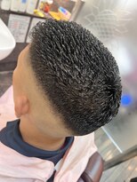 銀座マツナガ 浅草店&nbsp;【バーバースタイル】スキンフェード濡れパンビジネスショート