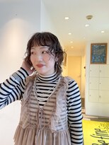 ビファインクーアヴェダ(Be fine coo AVEDA) ミディアムウルフ ラブウェーブパーマ