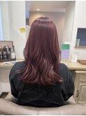 ダブルカラー*チェリーピンク