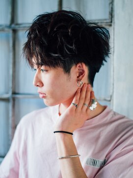 ヴィカーム(VICALM) メンズ 長め刈り上げ スパイキーショート