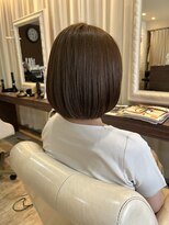 ヘアデザインスペース イチエ(hair design space i chi e) ふんわり&ツヤ感が◎髪質改善カラーでつくるおとなボブスタイル