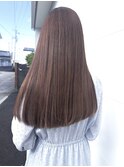 チョコレートブラウン×髪質改善トリートメント