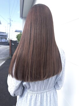 クウ(cuu) チョコレートブラウン×髪質改善トリートメント