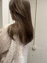 ローレンジウ(LOREN JU)&nbsp;透明感髪質改善ベージュダブルカラーミルクティーグレージュ