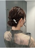 シニヨンヘア