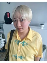 スーパーシーン(SUPER SCENE)&nbsp;宜野湾/浦添/レイヤーカット/ブリーチ/ダブルカラー/髪質改善