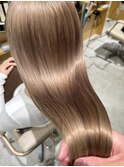 艶髪 ミルクティーベージュ