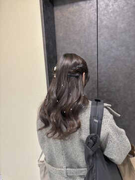 ミラ(Mila) ふわっとパールハーフツイン★