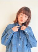 抜け感たっぷりレイヤーロブ