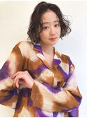 こなれボブパーマ