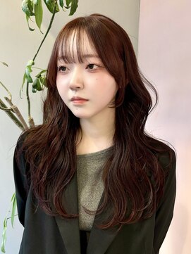 クム(kumu) 【kumu】韓国風/レイヤーカット/透明感/ロング/艶感/グレージュ
