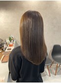 髪質改善サラサラ艶髪ストレート