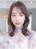 20代30代かわいい/顔周りレイヤー/髪質改善/髪質改善ストレート