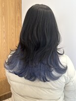 トリート 市川店(TREAT) ロングウルフ×ブルーアッシュ