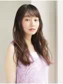 レイヤーカット 髪質改善  チョコレートカラー  透明感カラー