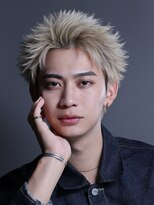 リップス レイ ギンザ(LIPPS Ray GINZA)&nbsp;エッジスパイキーショート　ハイトーンカラー