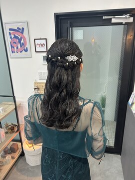 ウルー(uru) ハーフアップ