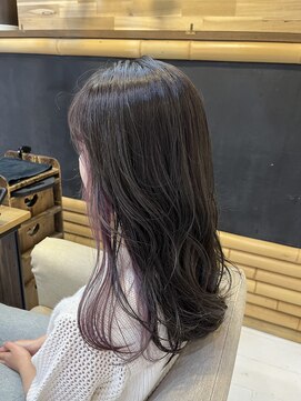 ヘアリゾート粋 リマ 銀座店(lima) ダズティラベンダー&フェイスフレーミング【田口春奈】