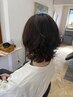 【扱いやすさ◎】カット＋パーマ＋トリートメント