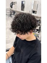 オム ブランシェ(HOMME BLANCHE’)&nbsp;【KAZUKI】波巻きパーマ