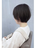 メモリーズ 水天宮前店(Memories)&nbsp;黒髪絶壁解消小顔ひし形レイヤーショートカット30代40代50代