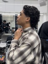 グルーマーズトウキョウ(GROOMER/S TOKYO)&nbsp;men's/メンズ/リバースセンターパート/サーフカール/神保町/眉毛