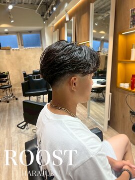ルースト 原宿店(ROOST) MEN’S HAIR/波巻ツイストスパイラル/フェザーパーマ/原宿