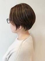 ヘアーアンドメイク アンジュ 中野店(Hair&Make ange)&nbsp;ナチュラルハイライト×白髪ぼかし