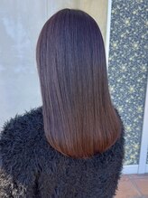 ラプトヘア(Rapt．HAIR)&nbsp;髪質改善カラーで、サラ艶！暖色ブラウン◎