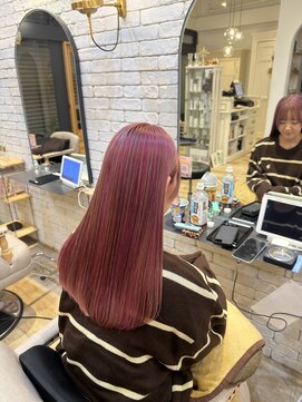ココロ ヘアーアンドスパ 目黒(cocoro hair&spa) デザインカラー