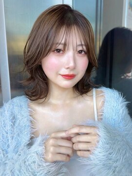 ロンド 表参道店(Lond) イメチェン/ピンクベージュ/バタフライカット/イメチェン/表参道