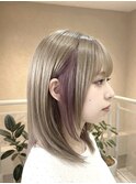ミルクティー×ピンクベージュ 20代30代