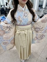 オニキス(ONYX)&nbsp;153袴着付けヘアセット振袖着付け表参道着付け成人式ヘアセット
