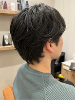 オリバイオハナ(Oli by ohana) メンズパーマニュアンスパーマ波巻 パーマシャドウパーマメンズ