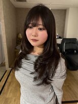 エトワ 中央店(etoi) 大分韓国かき上げレイヤーカット大人レイヤー顔まわりレイヤー