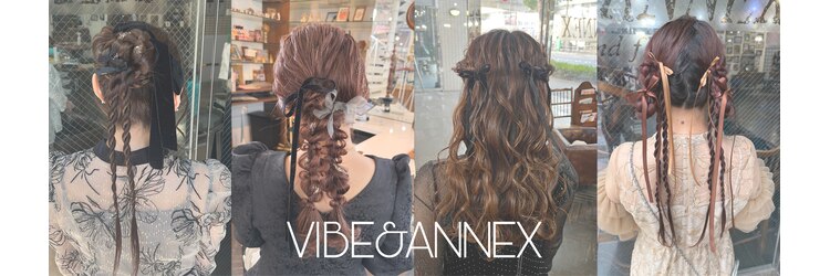 バイブアンドアネックス(VIBE & ANNEX)のサロンヘッダー