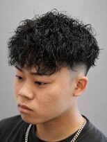 スター 稲沢店(STAR)&nbsp;10代メンズパーマ強めツイストスパイラル