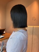 リース(riis.) プツッと長めボブ!