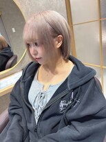 【全席完全個室サロン】ef lien西大寺 × 髪質改善ミルボンAujua認定サロン&nbsp;ハイトーンボブ