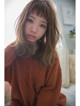 シエン 本店(CIEN) CIEN by ar hair片瀬『浜松可愛い』セミディ＋ほつれカール