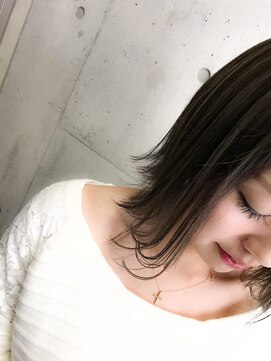 ルノン(LUNON) 【LUNON】きりっぱなしボブ×ハイライト