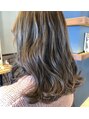アグ ヘアー イージュ 箕輪店(Agu hair e'ge)&nbsp;☆流行りのグレー系カラー☆細かくハイライト入ってます！