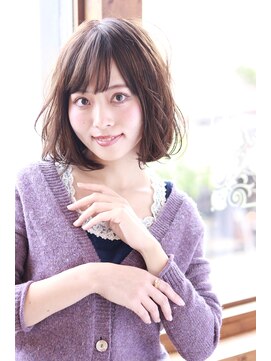 ネオリーブクレア 綱島店(Neolive Krea) 低温デジタルパーマで簡単お手入れゆるふわボブ