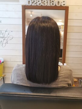 ラウンジアンドヘアープラスグランツ(lounge&hair+grants) サラサラすぎるセミロング