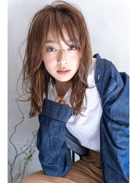 シエナ 渋谷(Siena) Siena ミルキーベージュ×愛されレイヤースタイル