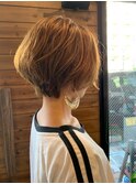 【Charme】 パールベージュ  エッジショート。