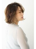 【HANABUSA 国見由貴子】ゆるっとボブ×インナーカラー